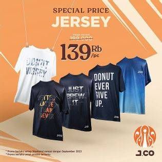 Promo Harga JCO Jersey  - JCO