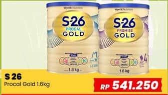 Promo Harga S26 Procal Gold Susu Pertumbuhan 1600 gr - Yogya