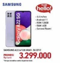 Promo Harga SAMSUNG Galaxy A22 5G  - Carrefour