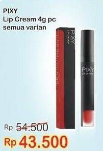 Promo Harga PIXY Lip Cream All Variants 4 gr - Indomaret