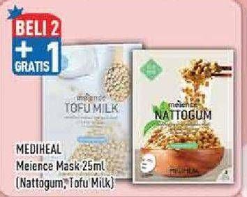 Promo Harga MEDIHEAL Meience Mask Nattogum, Tofu Milk 25 ml - Hypermart