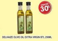 Promo Harga DELHAIZE Olive Oil Extra Virgin 250 ml - Superindo