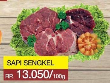 Promo Harga Daging Sengkel (Shankle) per 100 gr - Yogya