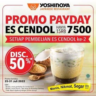 Promo Harga Yoshinoya Es Cendol  - Yoshinoya