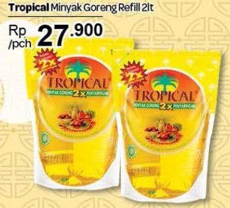 Promo Harga TROPICAL Minyak Goreng 2 ltr - Carrefour
