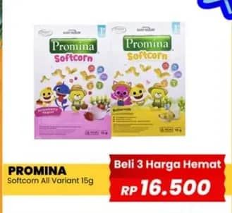 Promo Harga Promina Snack Softcorn All Variants 15 gr - Yogya