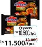 Promo Harga SEDAAP Korean Spicy Chicken per 5 pcs 87 gr - Alfamart
