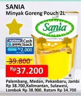 Promo Harga Sania Minyak Goreng 2000 ml - Alfamart