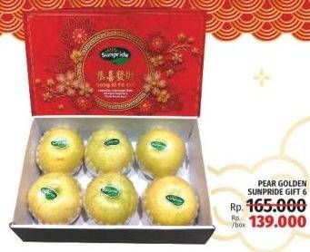 Promo Harga Pear Golden Gift Pack 6 pcs - LotteMart