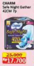 Promo Harga Charm Safe Night Gathers 42cm 7 pcs - Alfamart