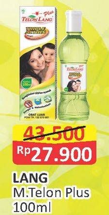 Promo Harga CAP LANG Minyak Telon Lang Plus 100 ml - Alfamart