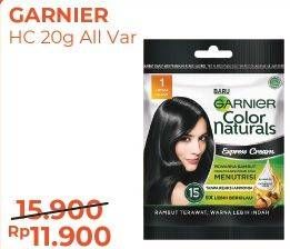 Promo Harga GARNIER Hair Color All Variants 20 ml - Alfamart