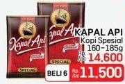 Promo Harga Kapal Api Kopi Bubuk Special 165 gr - LotteMart