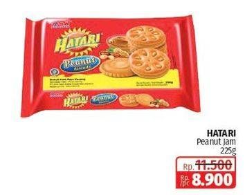 Promo Harga Asia Hatari Jam Biscuits Peanut 250 gr - Lotte Grosir