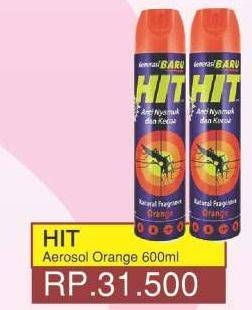 Promo Harga HIT Aerosol Orange 600 ml - Yogya