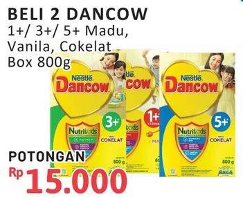 Beli 2 Dancow 1+ / 3+ / 5+ Madu, Vanila, Cokelat Box 800g
