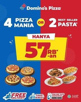 Promo Harga DOMINOS Pizza Mania  - Domino Pizza