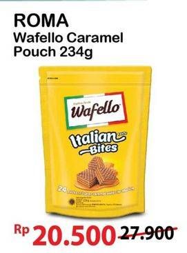 Promo Harga Roma Wafello Bites Butter Caramel 234 gr - Alfamart