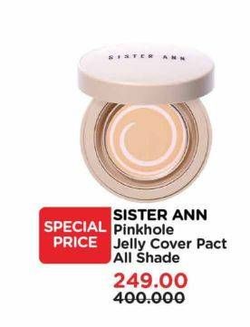 Promo Harga Sister Ann Pinkhole Jelly Cover Pact  - Watsons