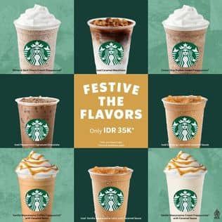 Promo Harga Starbucks Minuman Kopi  - Starbucks