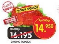 Promo Harga Daging Topside Sapi per 100 gr - Superindo