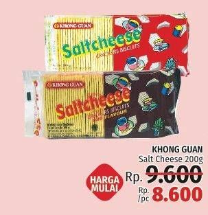 Promo Harga KHONG GUAN Saltcheese 200 gr - LotteMart