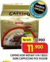 Promo Harga Caffino Dark Cappuccino 4 in 1  per 9 pcs 25 gr - Superindo