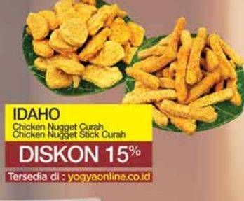 Promo Harga Idaho chicken nugget curah, chicken nugget stik curah   - Yogya