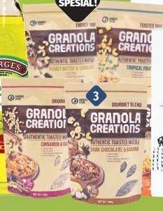 Promo Harga HUNDRED SEEDS Granola Creations All Variants 400 gr - LotteMart