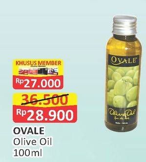 Promo Harga OVALE Olive Oil 100 ml - Alfamart