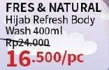 Promo Harga Fres & Natural Hijab Refresh Body Wash 450 ml - Guardian