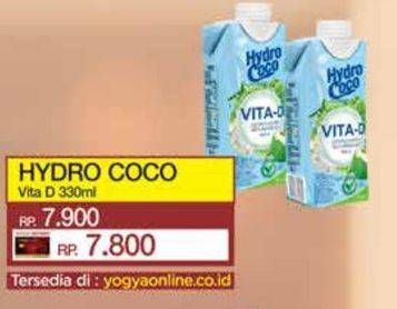 Promo Harga Hydro Coco Vita-D 330 ml - Yogya