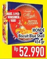 Promo Harga MONDE Butter Cookies 454 gr - Hypermart