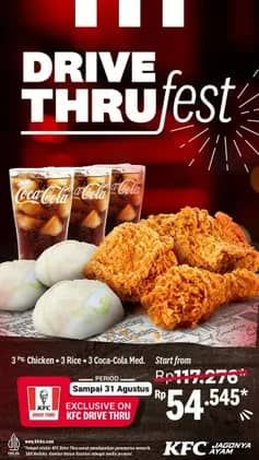 Promo Harga Drive Thru Fest  - KFC