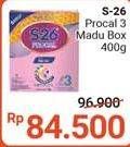 Promo Harga S26 Procal Susu Pertumbuhan Madu 400 gr - Alfamidi