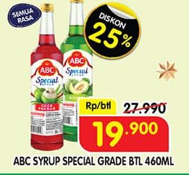 Promo Harga ABC Syrup Special Grade All Variants 485 ml - Superindo