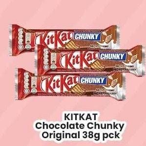 Promo Harga KIT KAT Chunky Chocolate 38 gr - Indomaret
