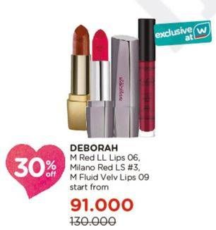 Promo Harga DEBORAH MILANO Lips Series  - Watsons