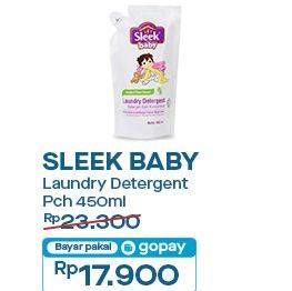 Promo Harga Sleek Baby Laundry Detergent 450 ml - Indomaret