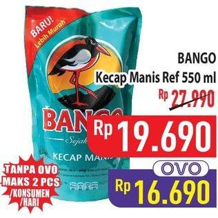 Promo Harga Bango Kecap Manis 550 ml - Hypermart