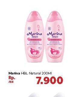 Promo Harga MARINA Hand Body Lotion 200 ml - Carrefour