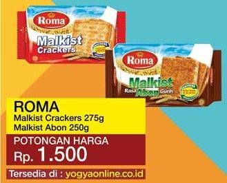 Promo Harga Malkist Crackers 275gr / Abon 250gr  - Yogya