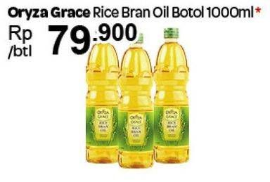 Promo Harga ORYZA Grace Rice Bran Oil 1 ltr - Carrefour