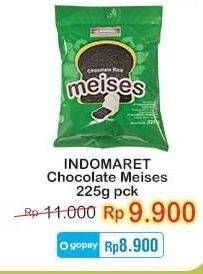 Promo Harga Indomaret Meises Chocolate 225 gr - Indomaret