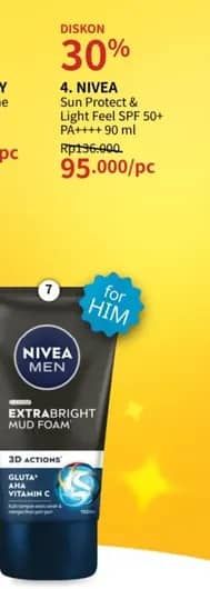 Promo Harga Nivea Men Moisturiser  - Guardian