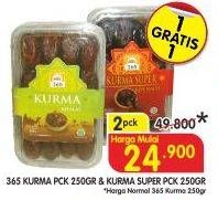 Promo Harga 365 Kurma Super per 2 box 250 gr - Superindo