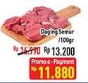 Promo Harga Daging Semur per 100 gr - Hypermart