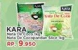 Promo Harga KARA Nata De Coco Slice 1 kg - Yogya