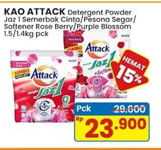 Attack Jaz1 Detergent Powder