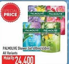 Promo Harga PALMOLIVE Shower Gel All Variants 450 ml - Hypermart